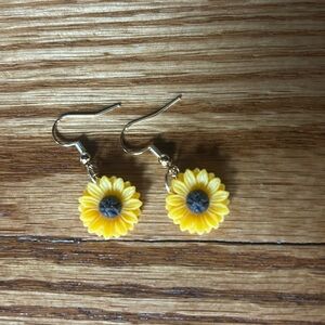 Sunflower earring